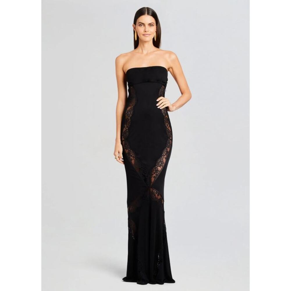 Retrofete Elegant Chandler Gown‎ Black Small